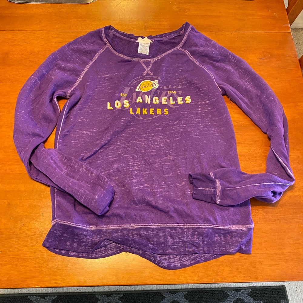 Women’s Los Angels Lakers Fleece Sweater